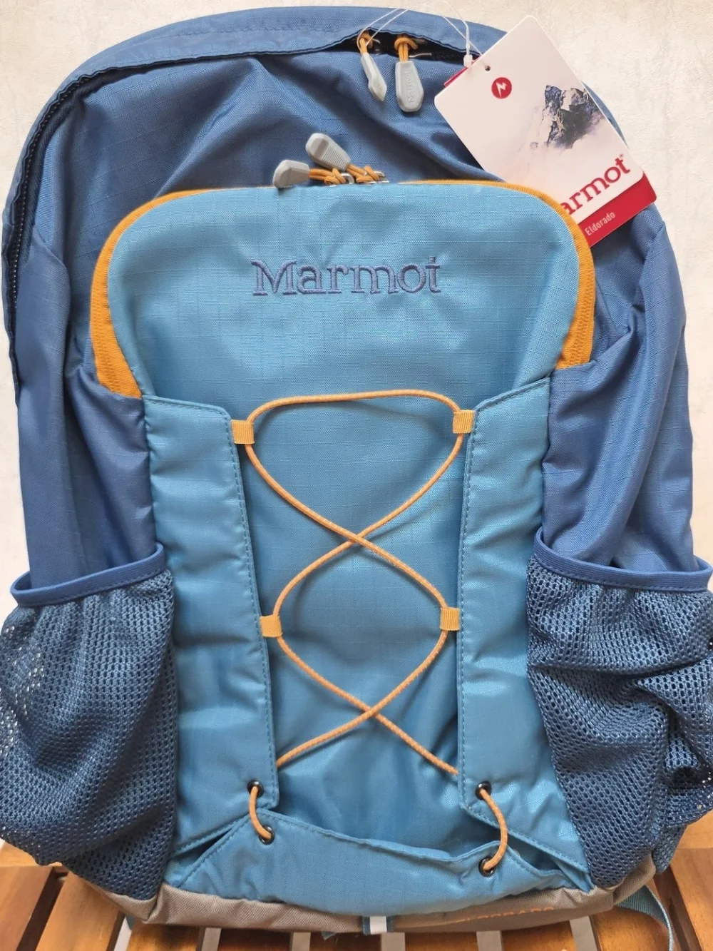 Marmot Eldorado Light Blue and Orange Women's Daypack